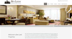 Desktop Screenshot of benleedsproperties.com