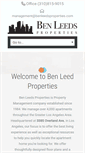 Mobile Screenshot of benleedsproperties.com